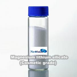 Magnesium lithium silicate for cosmetics